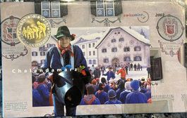 Swissmint Gedenkmünzen Satz "Chalandamarz" 2003 komplett