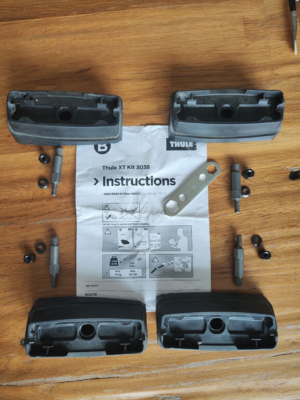Thule Portapacchi: Thule xt kit 3038 – Usato da Beinwil am See venduto da Marcopolo1291
