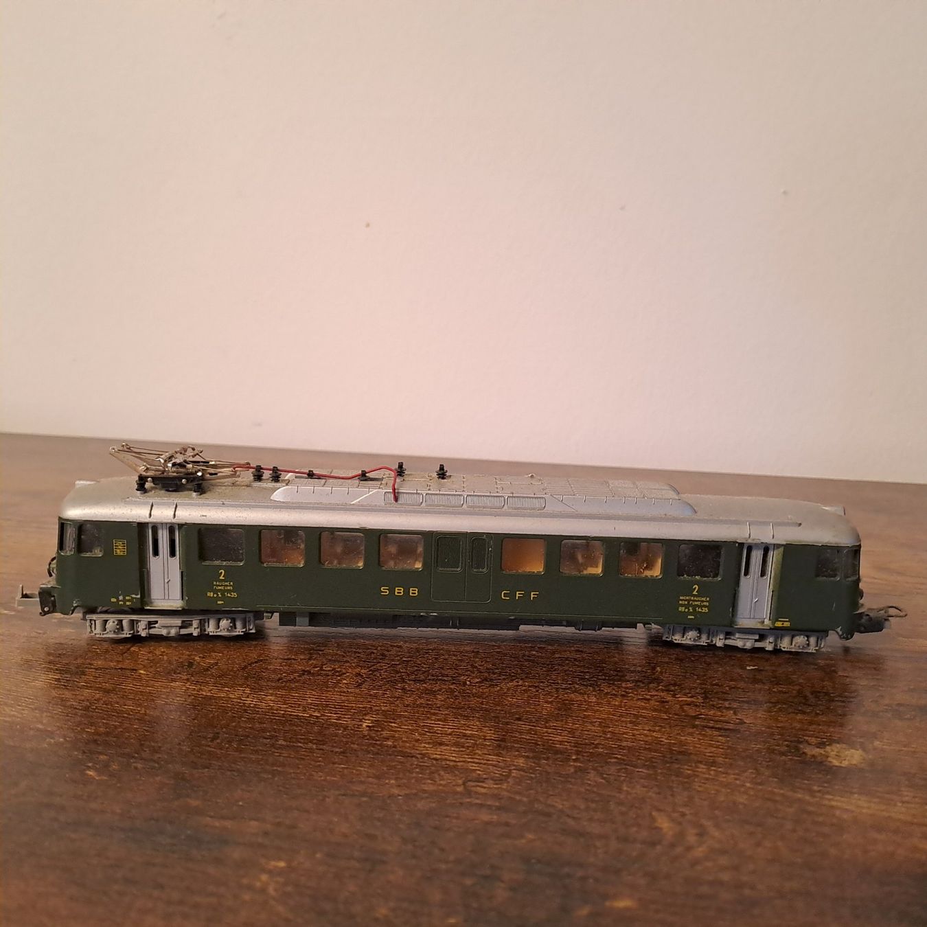 Lima Modellini di ferrovie: Lima SBB Triebwagen RBe 4/4 1435 – Usato da Bertschikon Gossau venduto da Singeruwe