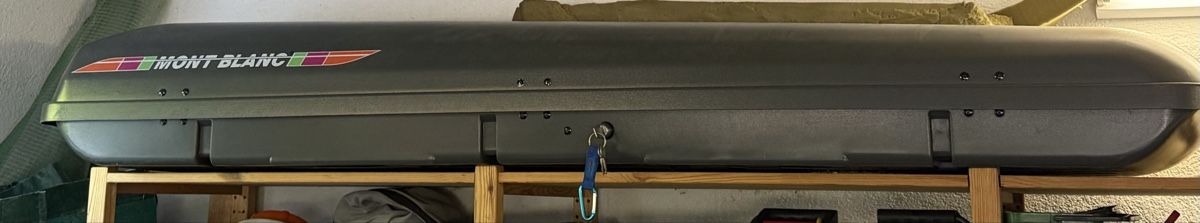 Montblanc Dachboxen: Dachbox MONT BLANC grau Zustand gut – Gebraucht aus Erlenbach ZH von keyboard01