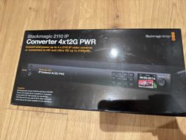 Blackmagic 2110 IP Converter 4x12G PWR