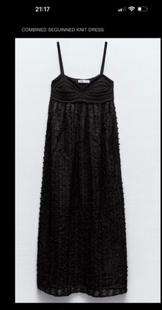 Zara Maxikleid, schwarz, Gr. M - perfekt für den Sommer!