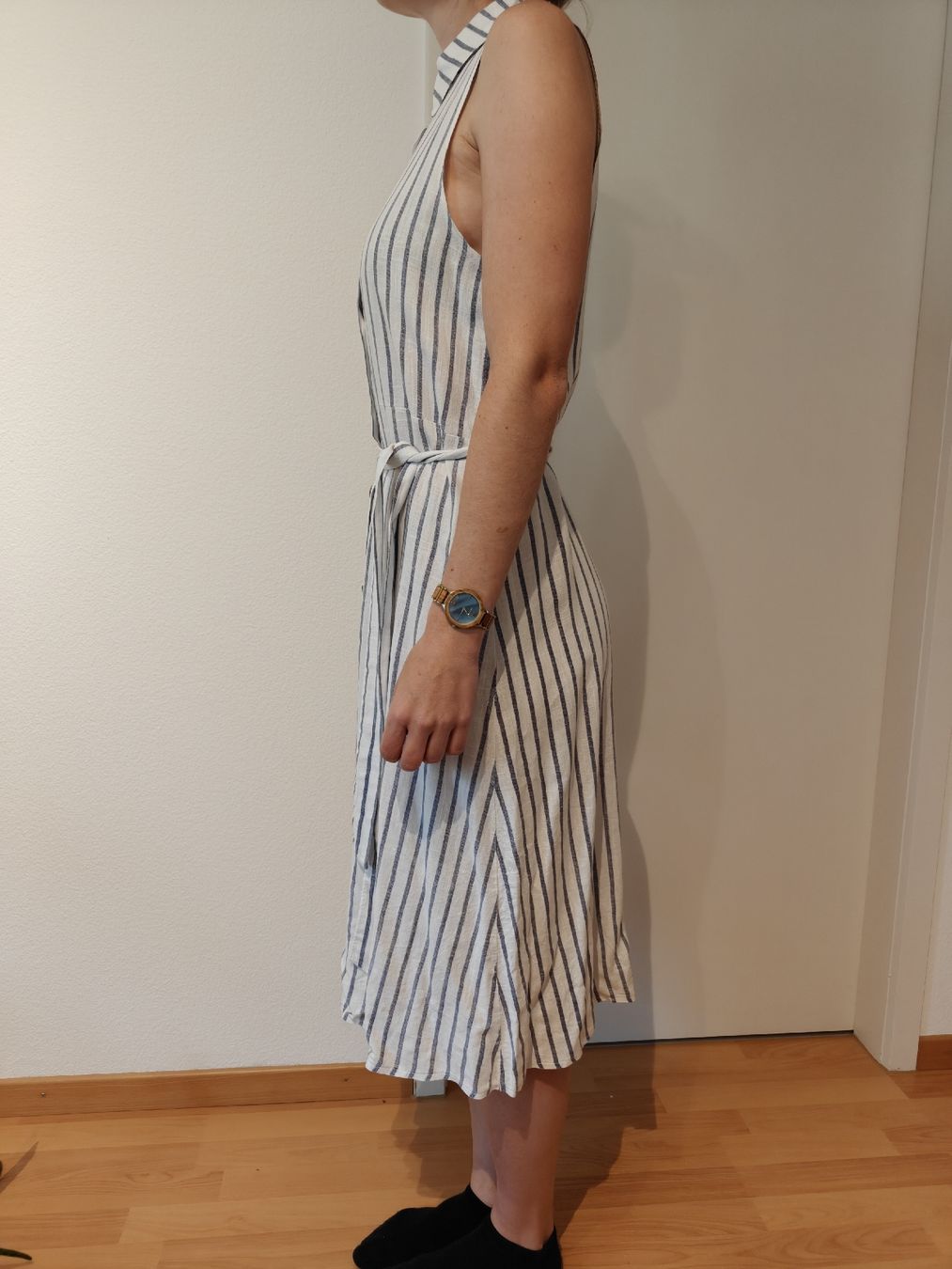 Kleider: Damen Blusenkleid gestreift Gr. M – Gebraucht aus Olten von Edelw1ss 1