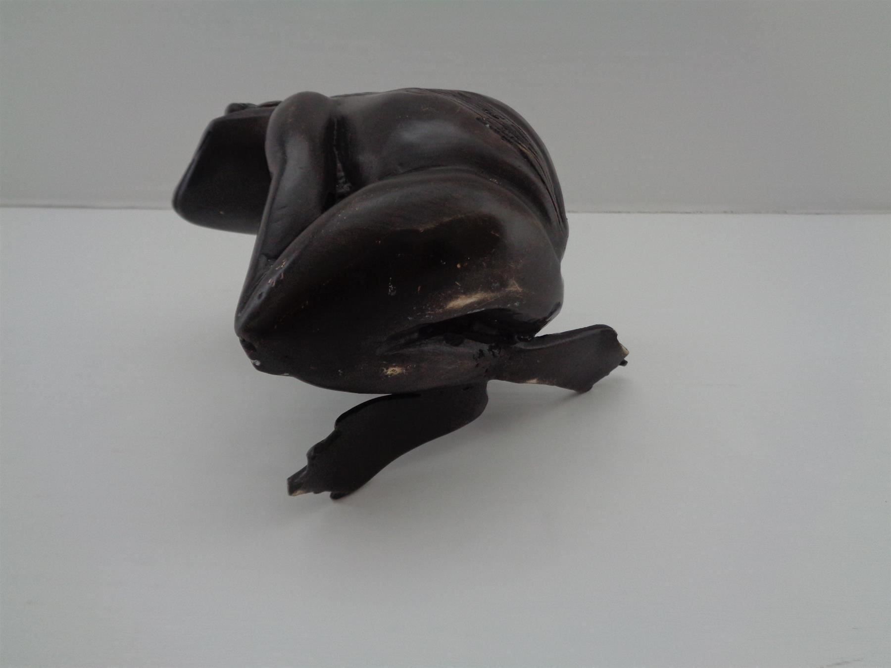 Skulpturen & Statuen: Sitzender Frosch aus Bronze – Gebraucht aus Chur von omonia 6