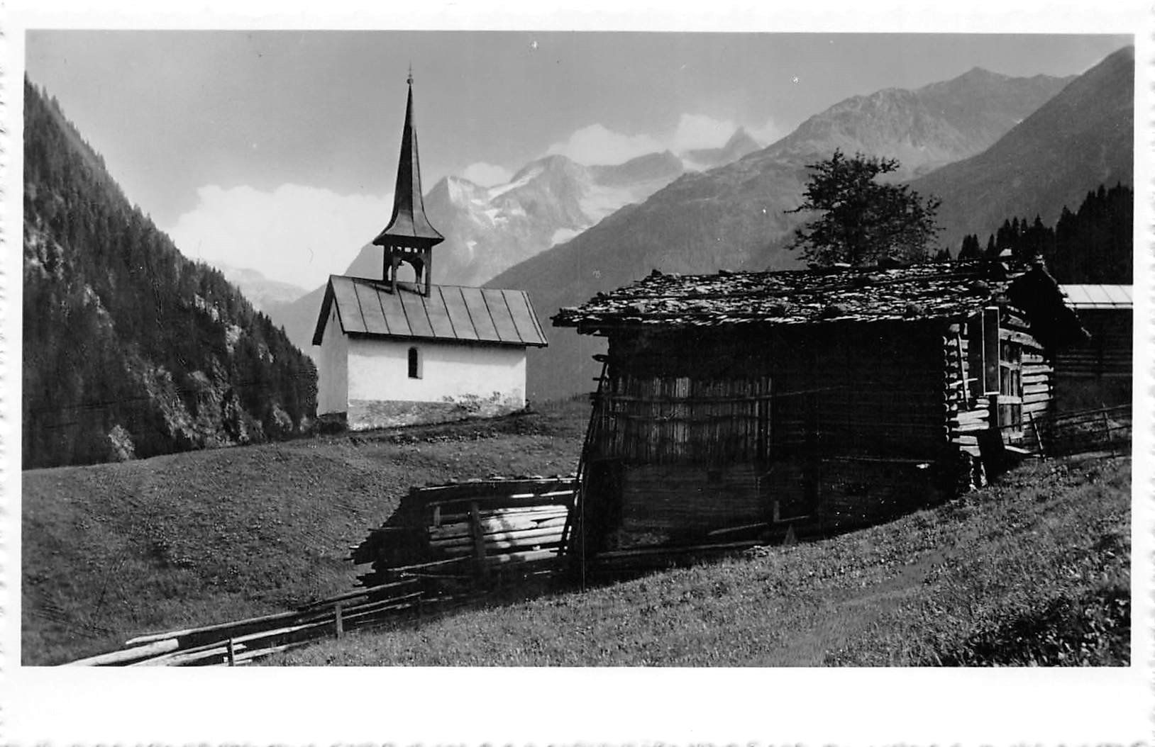 Cartoline postali: Somvix, Bergkapelle – Usato da Ottikon b.Kemptth. venduto da Neptun1974