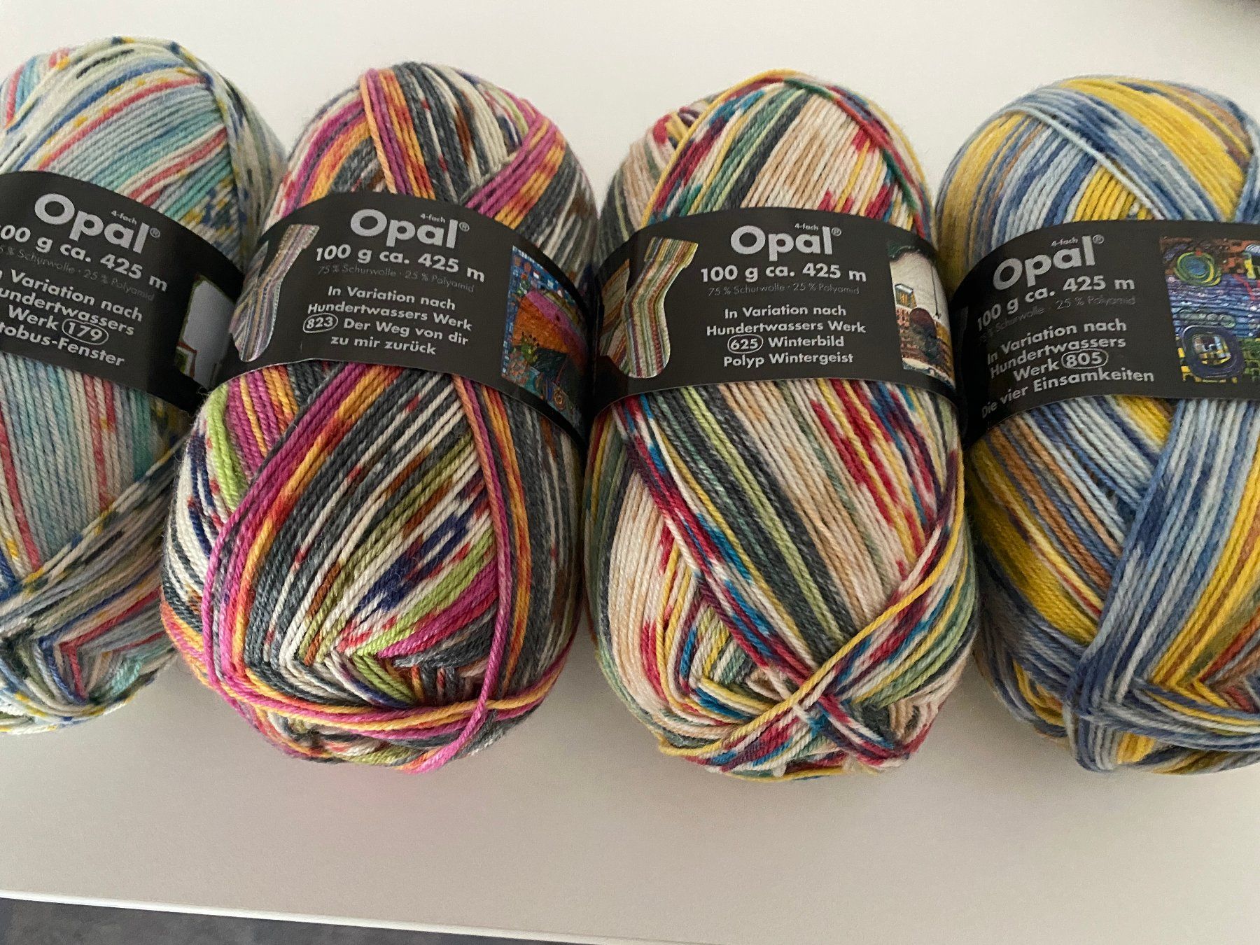 Wolle: Sockenwolle – Neu und originalverpackt aus Näfels von Hobbystrickerin
