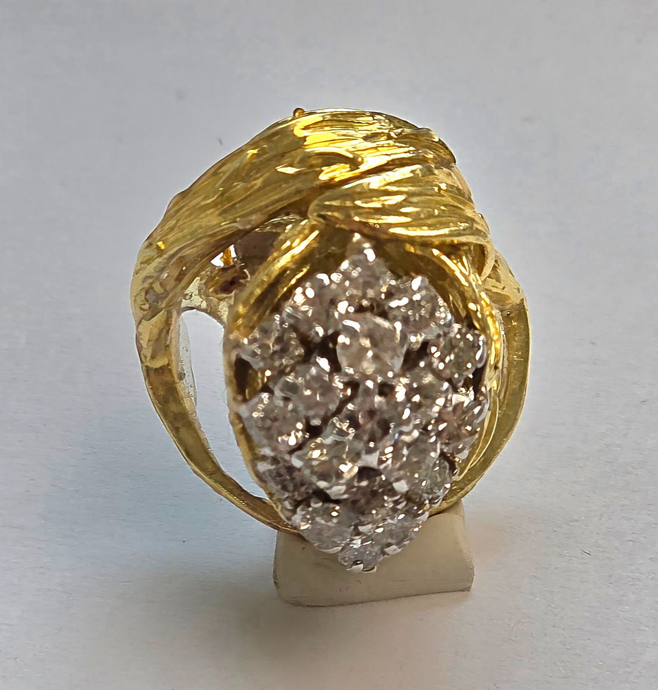 Spille & Fermagli: Diamant Gold Brosche aus Fingerring – Usato da Zürich venduto da adriben 3