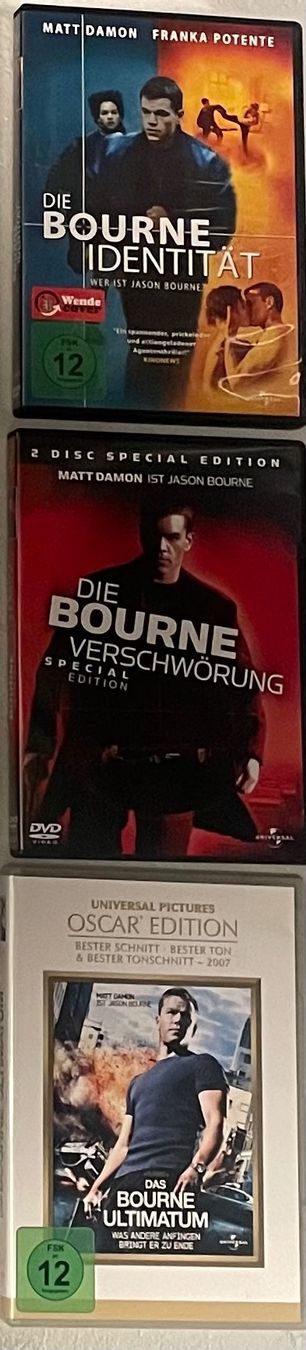 Alle DVDs: Bourne Trilogy DVD – Gebraucht aus Russikon von dan_92yd