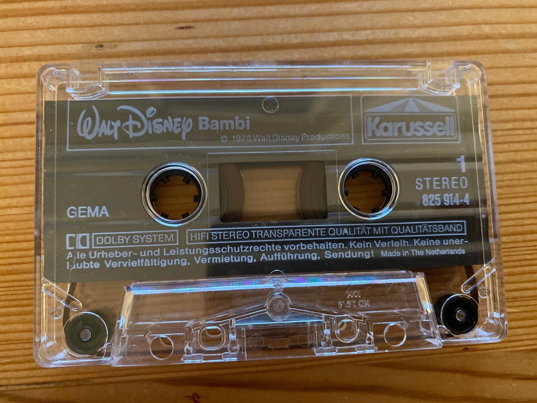 Musicassette: Kinderkassette – Bambi – Usato da St.Gallen venduto da kingsamas 4