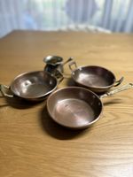 Set padelle rame per cucina