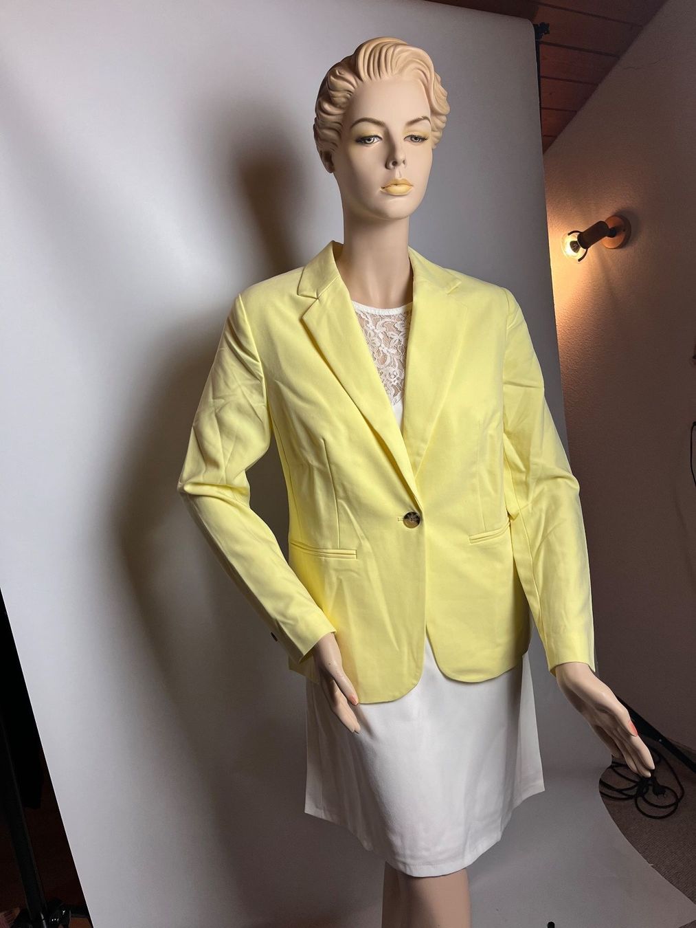 Giacche: Blazer, Lascana, Grösse 40, Farbe Hellgelb – Nuovo e nell'imballaggio originale da Rudolfstetten venduto da gst_g7xl 1
