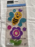 Smart Living Window Clings gel - Bee and Flower Decals!