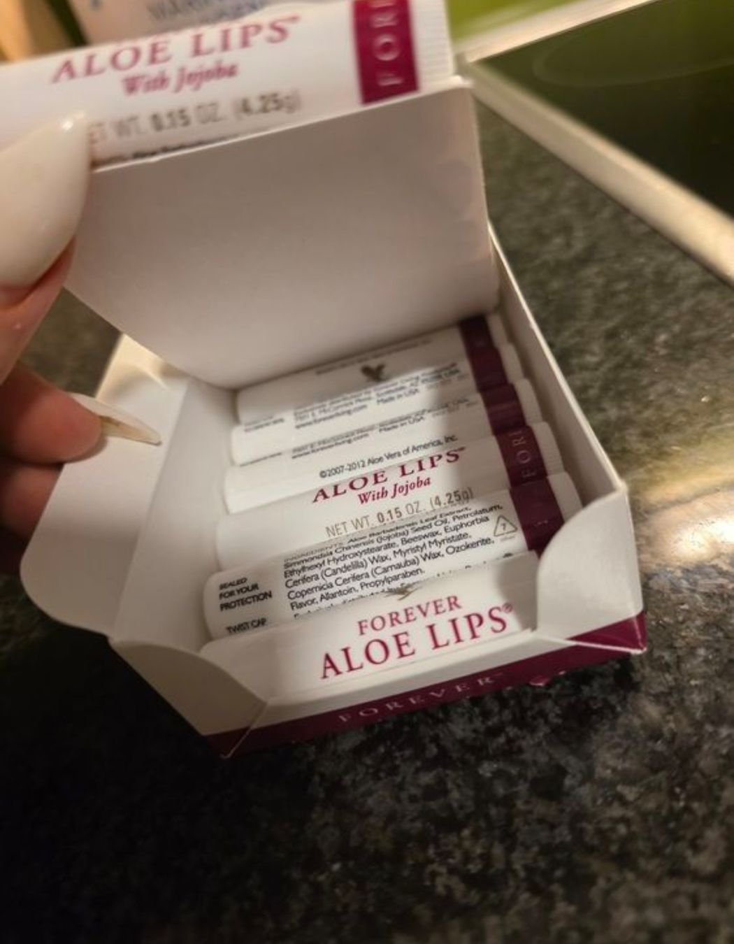 Gesichtspflege: Forever Aloe Lips, 12 Stk. Originalverpackt Neu – Neu und originalverpackt aus Oberbuchsiten von imsaracolangelo 3