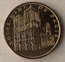 Notre-Dame de Paris Gedenkmünze Edition 2010 Seltenheit!