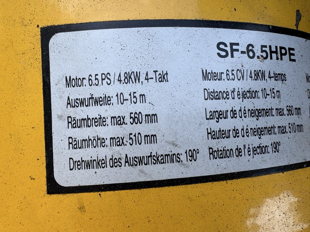 Sgombero neve: Motorschneefräse SF-6.5HPE Loncin – Usato da Adlikon b. Regensdorf venduto da Teo19 7