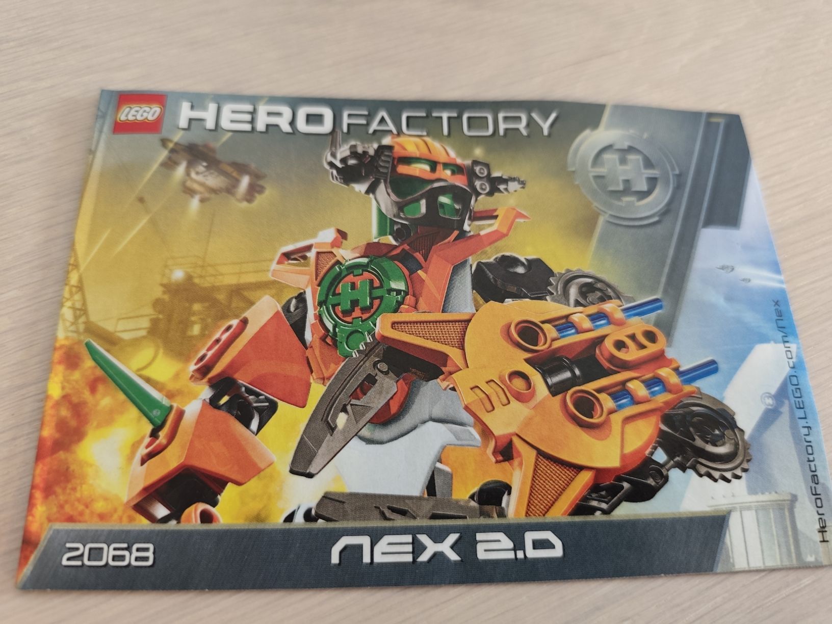 Lego Giocattoli: Lego 2068 Hero Factory – Nuovo (secondo la descrizione) da Zuckenriet venduto da bm2_88l9 2
