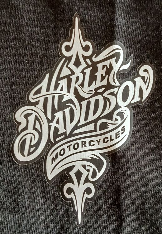 T-shirt Harley Davidson, skull, taille XL/J187 3