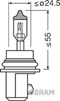 OSRAM, Glühlampe, PX29t 12 Volt 65/55 W.