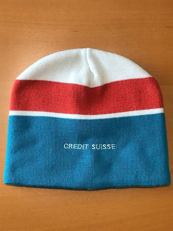 Crédit Suisse Copricapi, berretti & cappellini: CS Mütze im SKA - Retro - Look – Usato da Fehraltorf venduto da luckysascha123