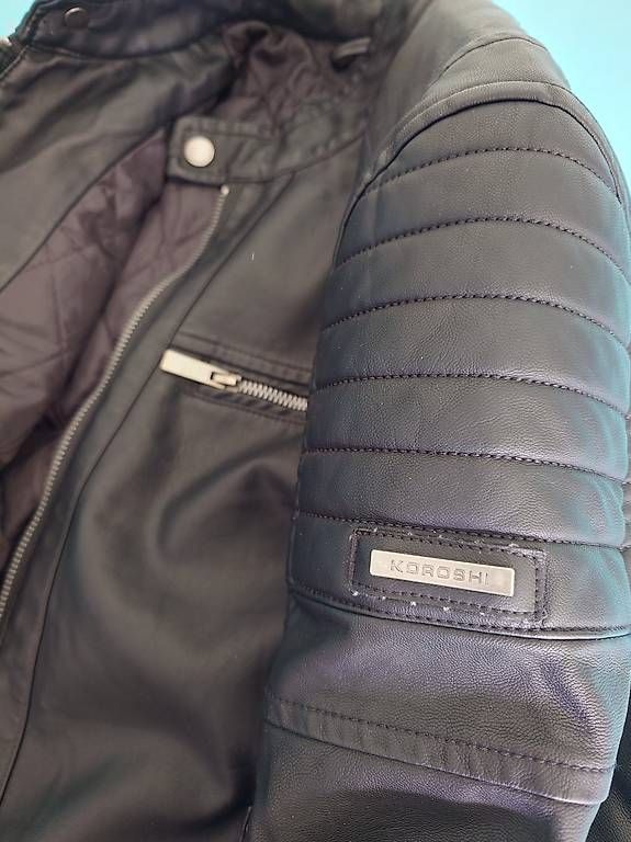 Giacche: Kunstlederjacke (Biker Jacke) – Usato da Giswil venduto da Snowwittli 3