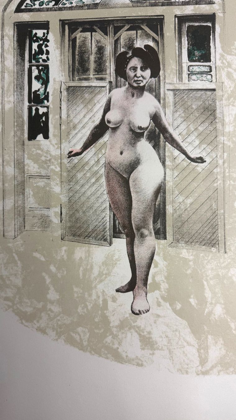 Grafica & Litografie: Lithographie, unleserlich signiert – Usato da Baar venduto da Roze1