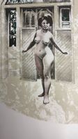 Lithographie, unleserlich signiert