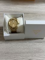 Herren Uhr Guess Goldfarben mit Box