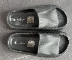 Sommerschuhe, Marine, Sandalen, Gr 38/39, modisch