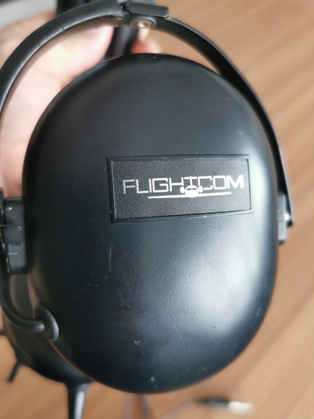 Misurare: Headset Kopfhörer Flightcom Pilot Flugzeug – Usato da Neuenkirch venduto da bf-109 3