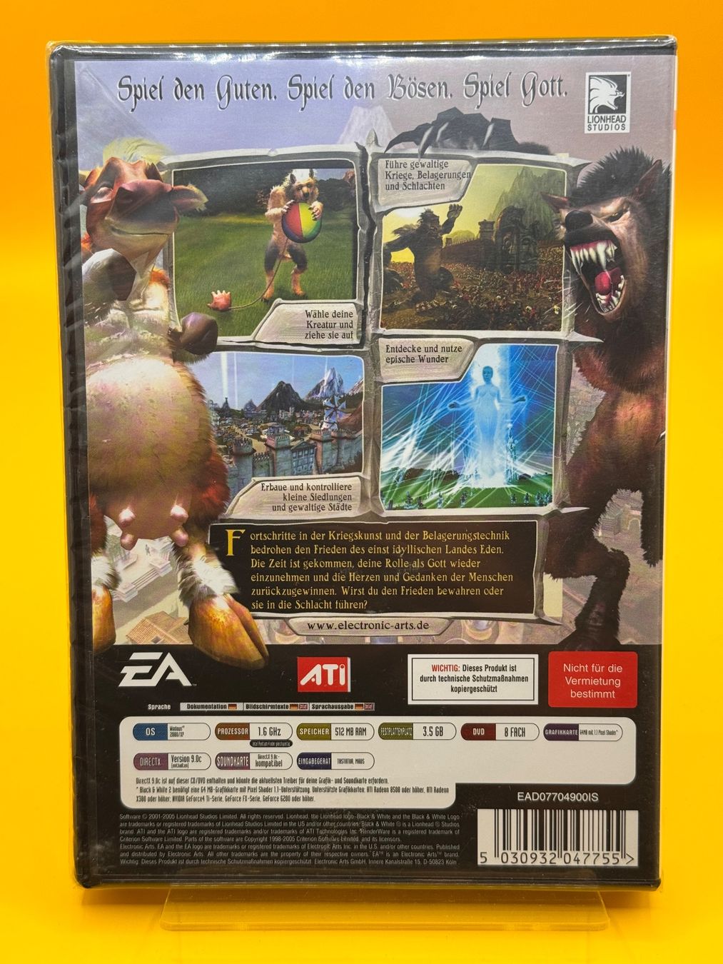 Giochi: Black & White 2 PC Game - Originalverpackt & Neu! – Nuovo e nell'imballaggio originale da Oberwil b. Zug venduto da silver2024 1