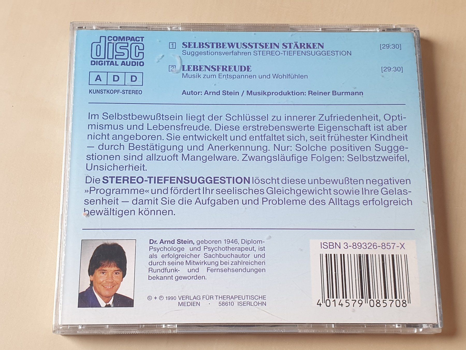 CD: Arnd Stein Selbstbewusstsein stärken – Usato da Stansstad venduto da collectorsshop 1