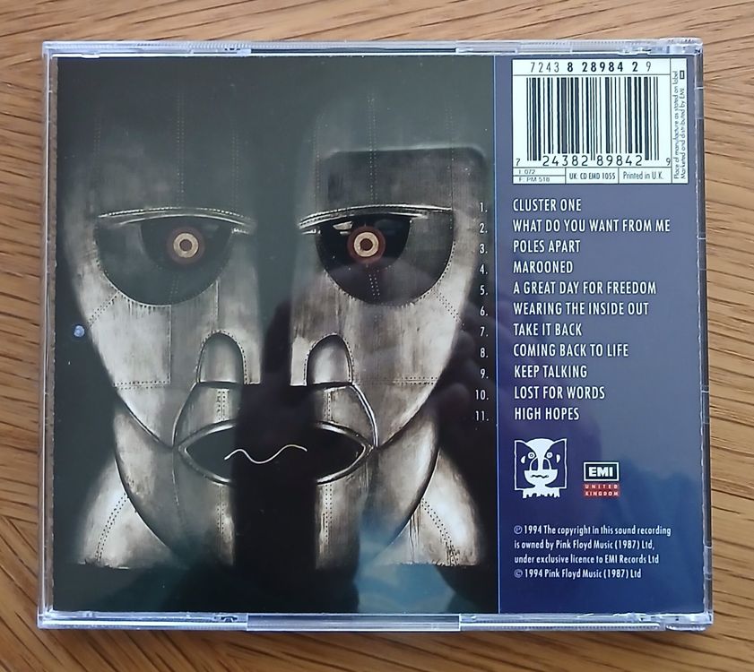 Pink Floyd – The Division Bell (CD) Topzustand!!! (Neu (gemäss ...