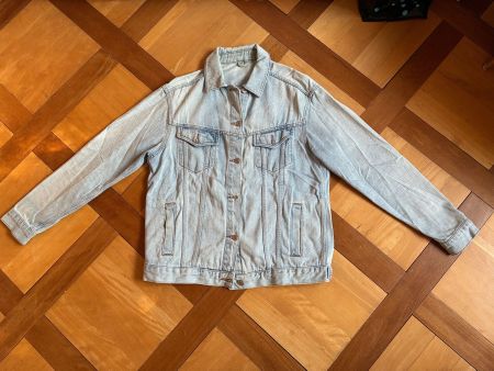 Jeansjacke, hellblau, Grösse 38 von TopShop