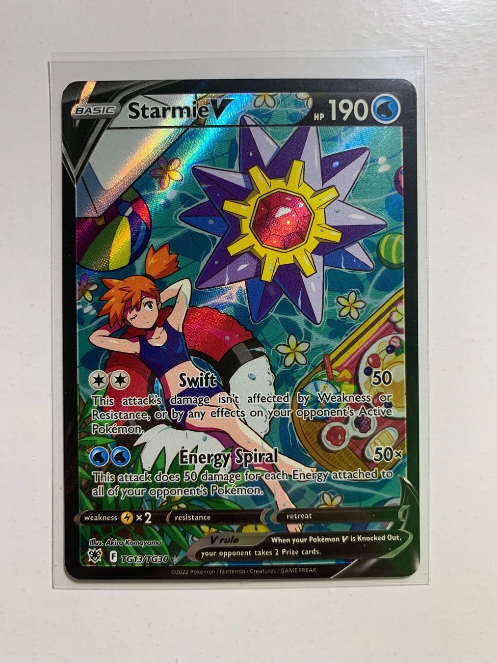 Pokémon Sammelbilder & Trading cards: Pokemon Starmie Alt Art – Gebraucht aus Wettingen von