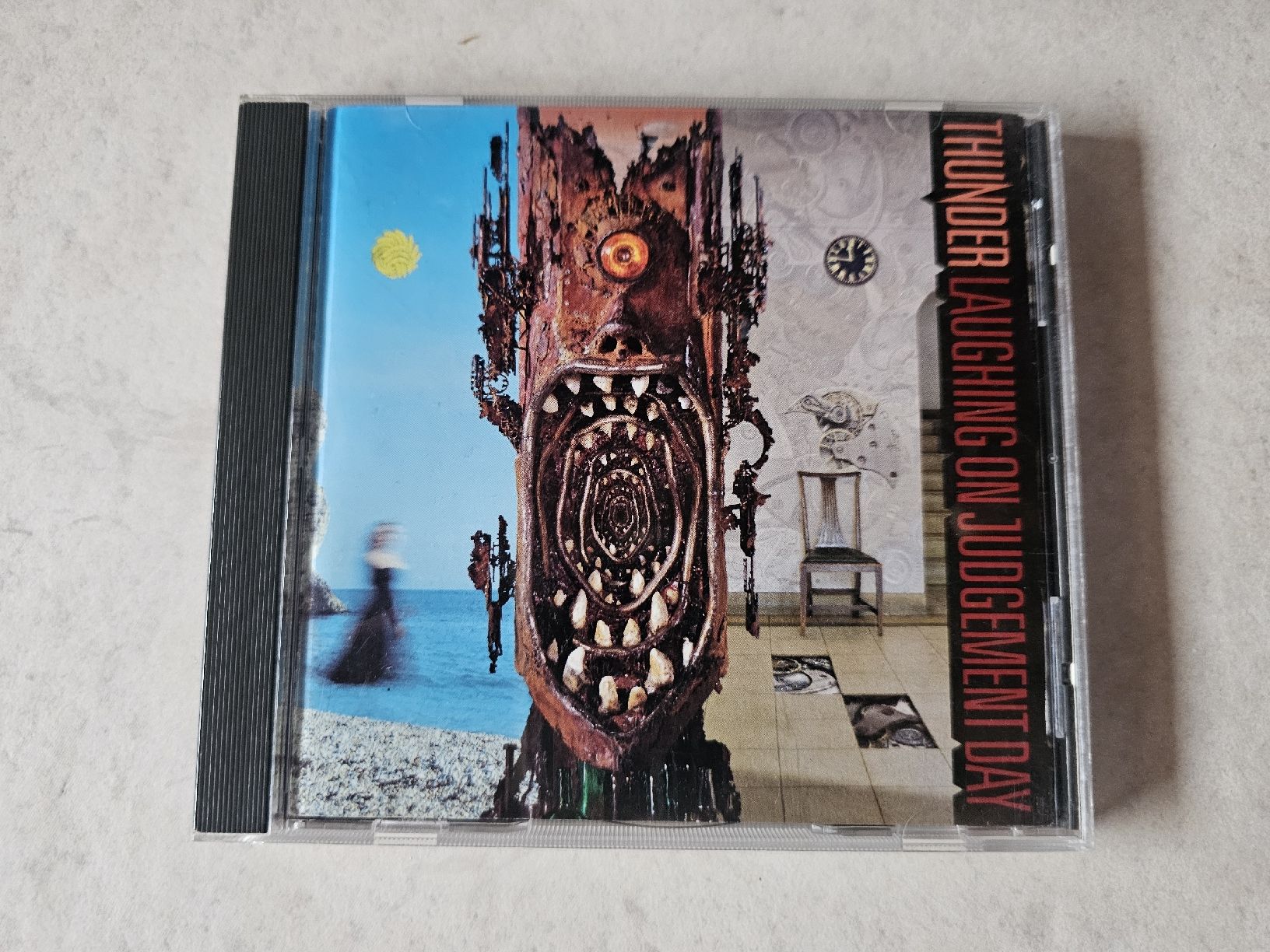 CD: Thunder  -  Laughing On Judgement Day – Usato da Schneisingen venduto da backstore24