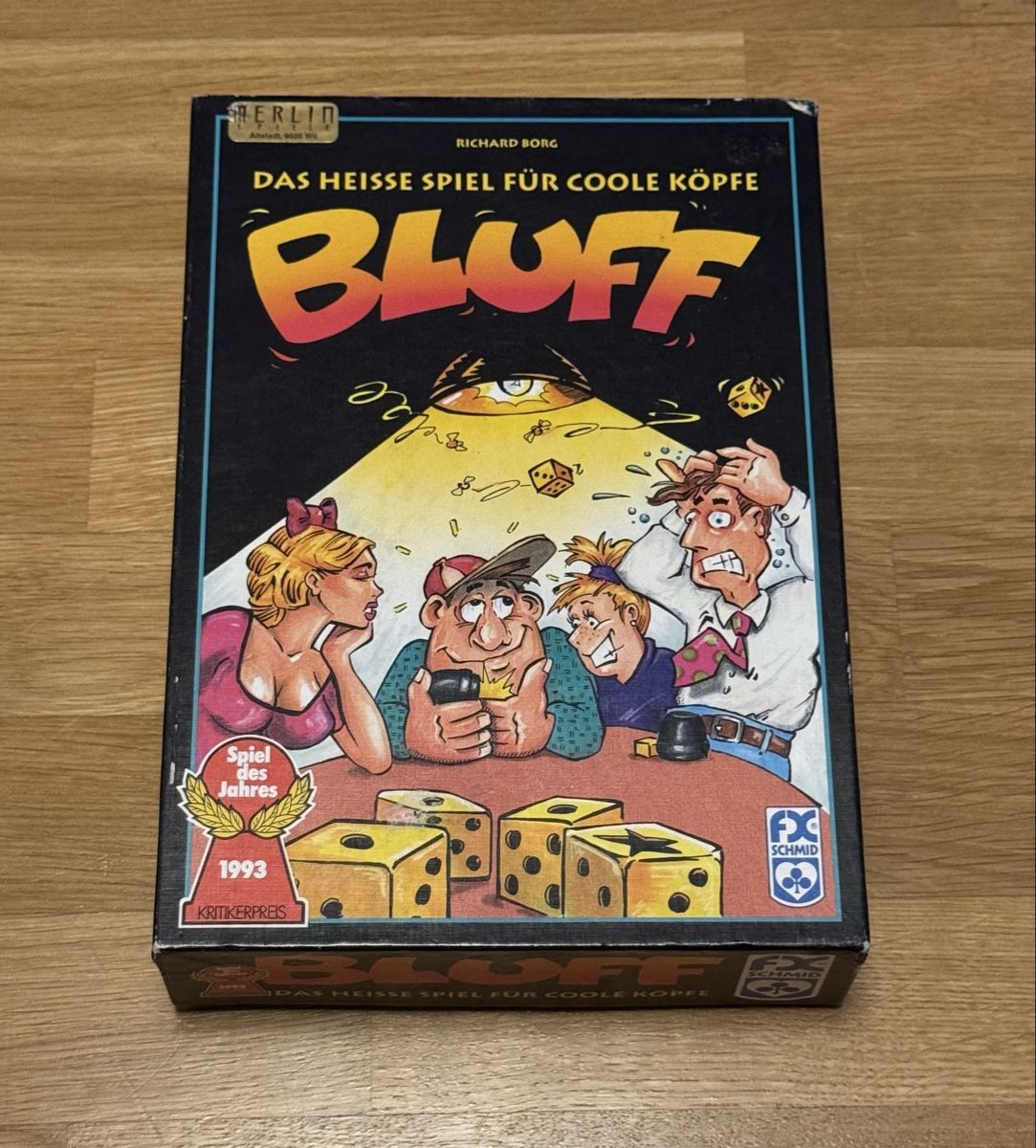 Spiele: Bluff Das Original Würfelspiel von FX Schmid – Gebraucht aus Herisau von Seyashop1