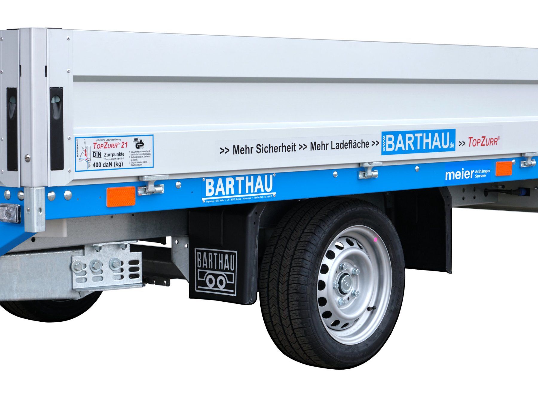 Barthau Anhänger: Barthau Anhänger 1350 kg – Neu (gemäss Beschreibung) aus Mauensee von Meier_Sursee 6