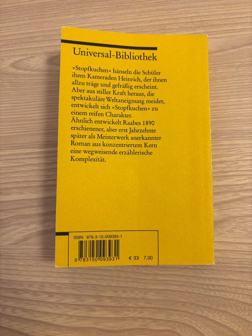 Libri: Stopfkuchen, Wilhelm Raabe – Usato da Niederrohrdorf venduto da Madoqua 1