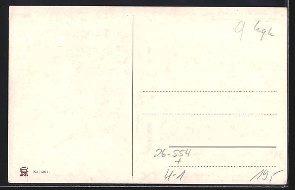 Ansichtskarten: Hanke, Die deutschen Reichsfarben, Kirch – Gebraucht aus Berlin von bartko-reher 1