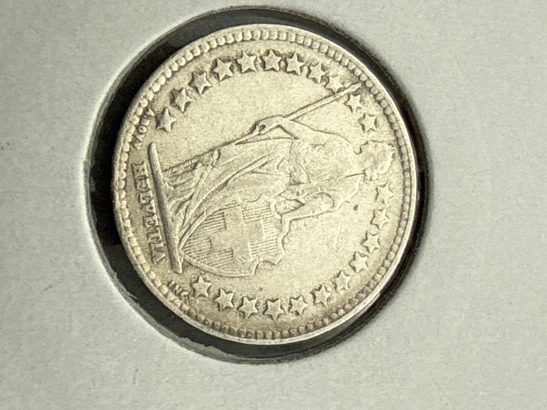 Toutes les monnaies: Swiss ½ franc 1942 Silver Coin – D'occasion à Pully par ta571 2