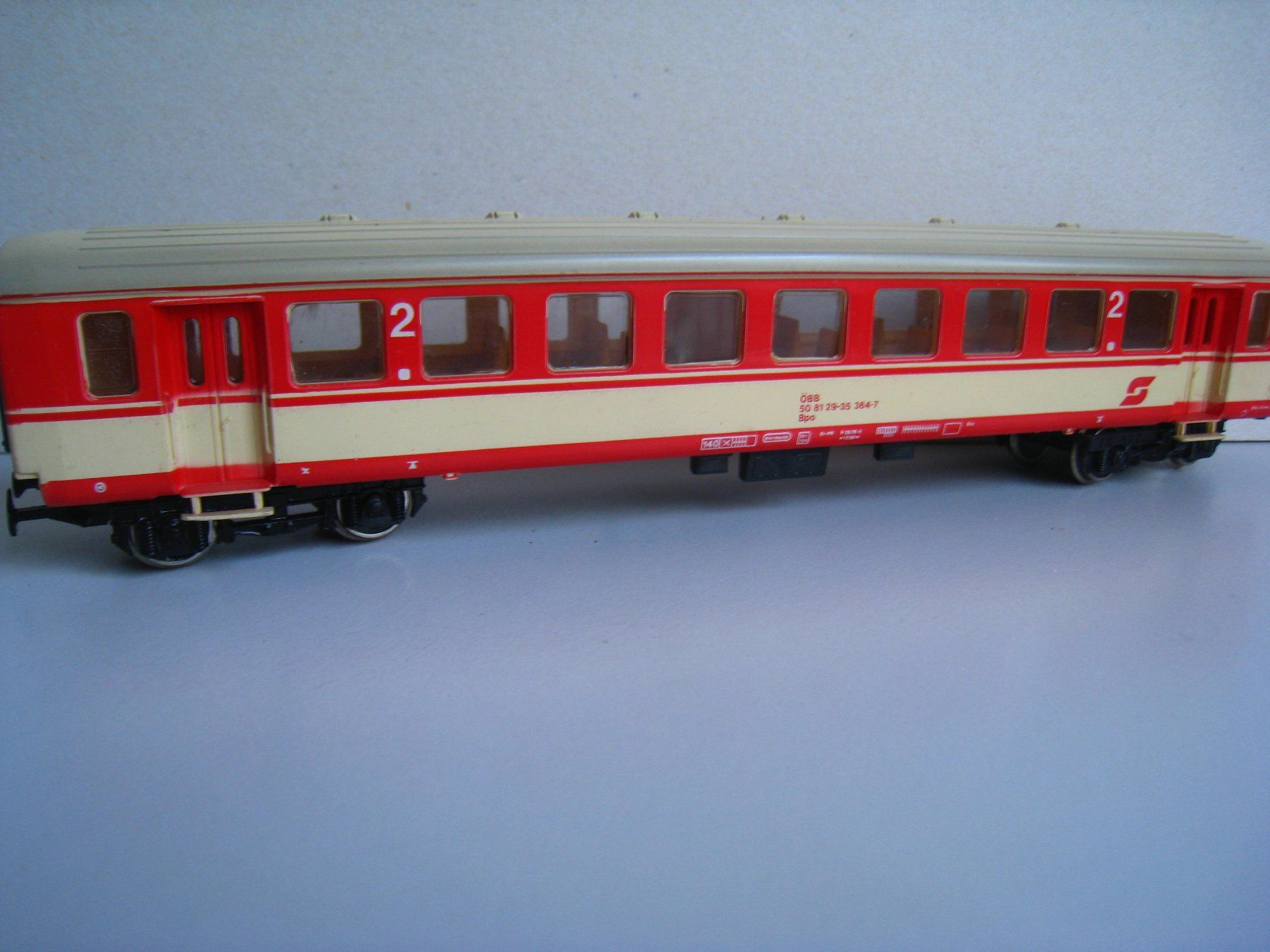 Kleinbahn Modellini di ferrovie: Kleinbahn, 5 OEBB Wagen 2. Klasse – Usato da Buchs ZH venduto da swiss-train 2