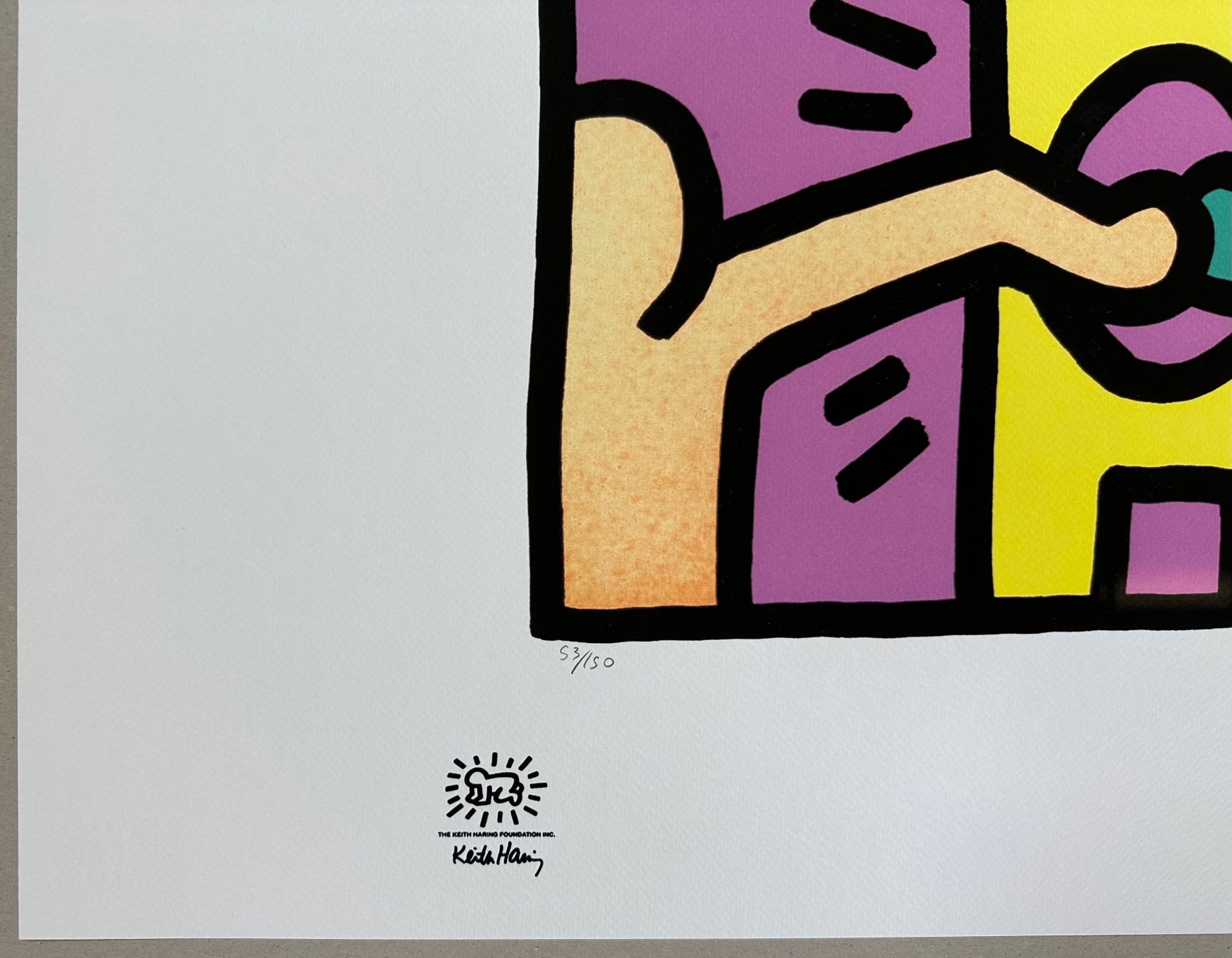 Dipinti: Keith Haring:  Untitled, POP Art 53/150 – Nuovo (secondo la descrizione) da Meilen venduto da Smgdesign 1