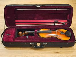 3/4 Vienna Violin Nicolas set (violin, bow, rosin and case)