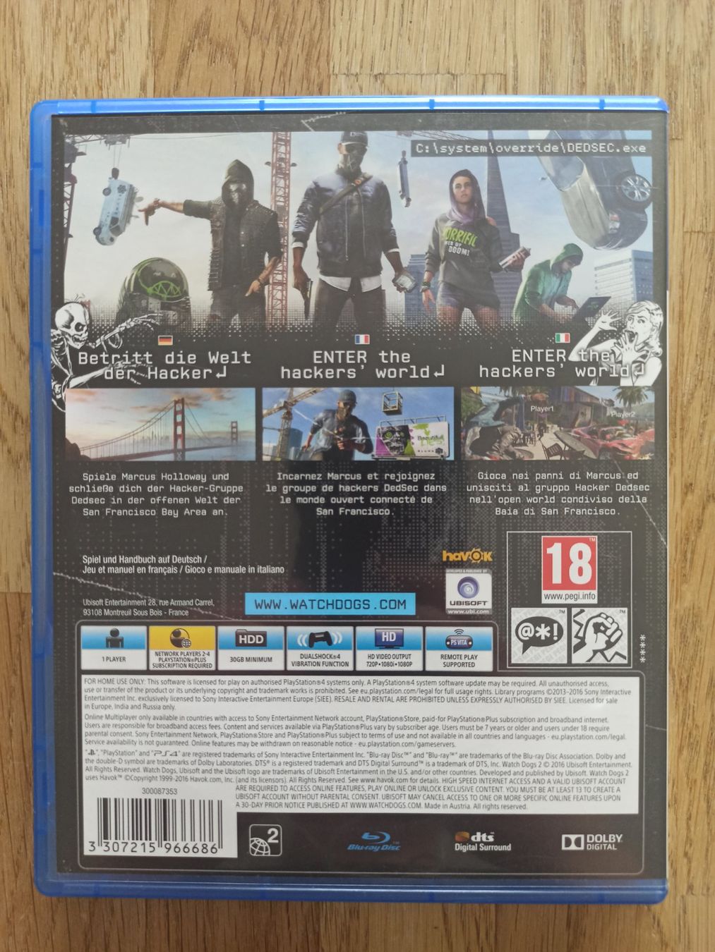 Giochi: Watch Dogs 2 PS4 / PS5 – Usato da Oberweningen venduto da mar_87mx 1