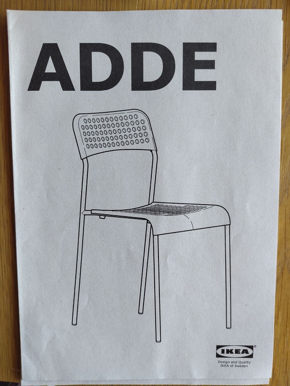 Ikea Stühle: 2x ADDE IKEA Stuhl – Gebraucht aus Zürich von aurelie.99 1