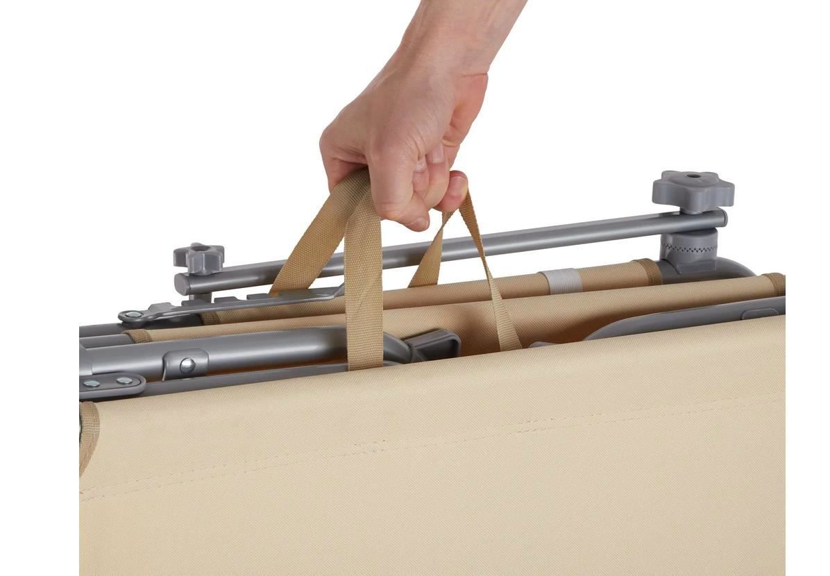 Sedie a sdraio: 2 Gartenliegen 4-stufig mit Kopfpolster – Nuovo (secondo la descrizione) da Steinhausen venduto da Retourenprofis 3
