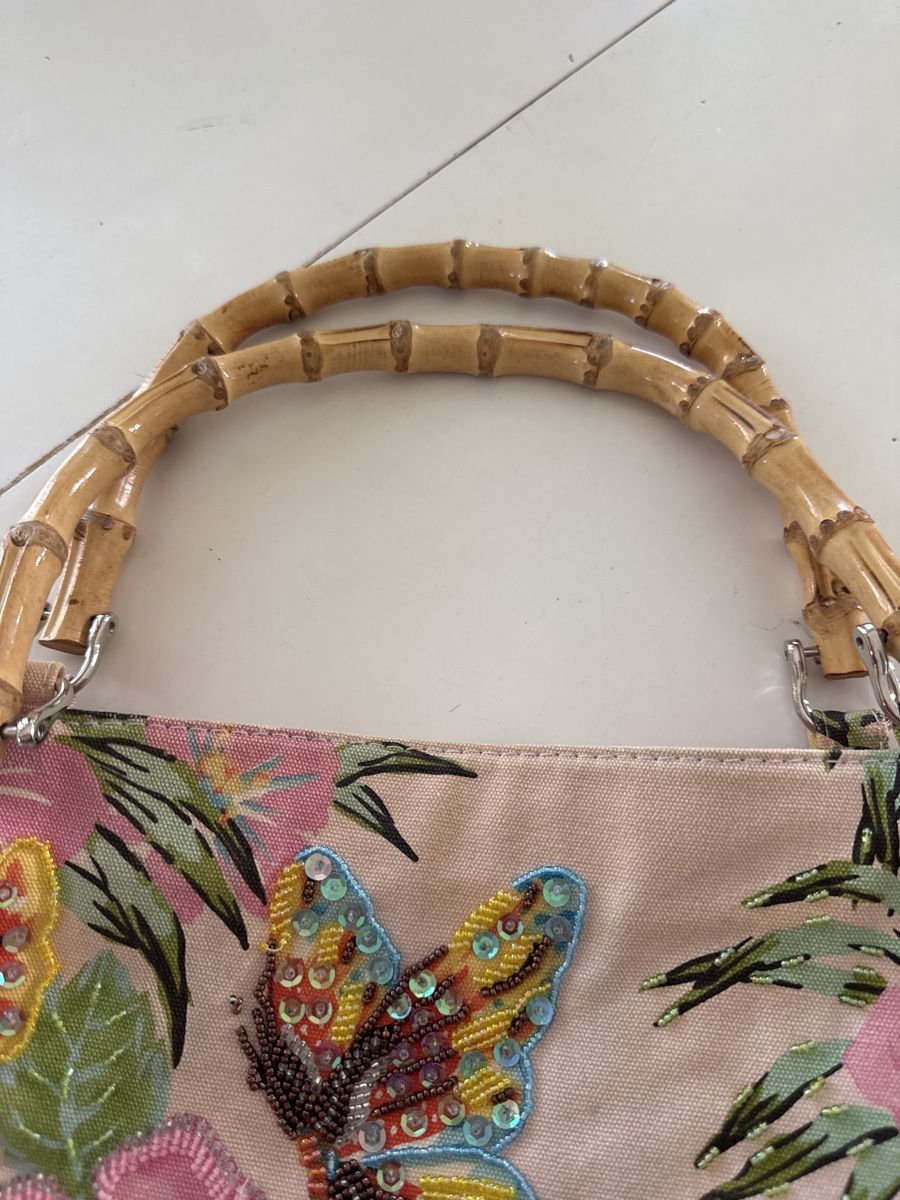 Taschen für Damen: Sommer Tasche mit Schmetterlingen – Gebraucht aus Bonstetten von BarbaraB2015 4