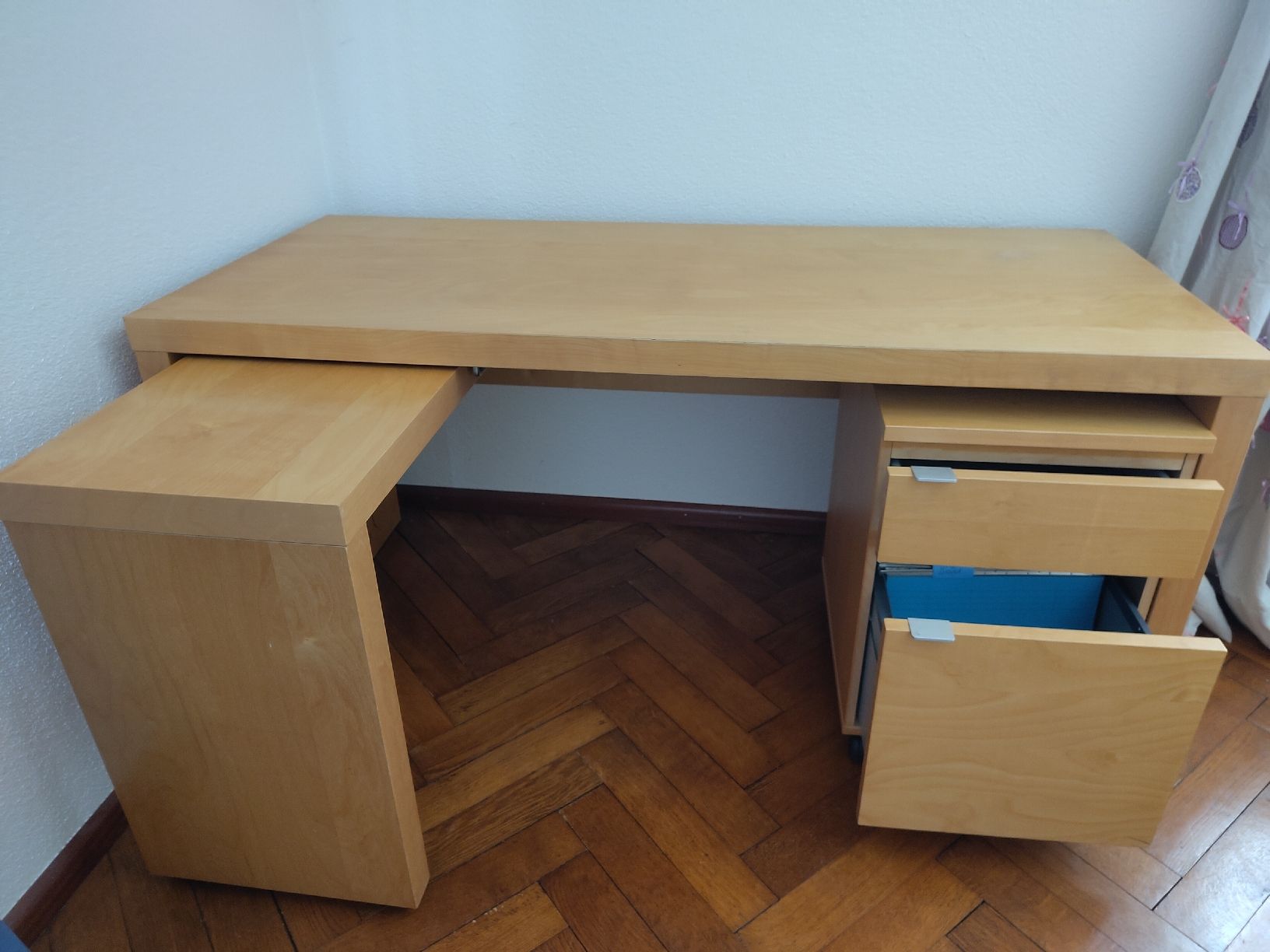Scrivanie: Bürotisch Holzoptik L-Form mit Schubladen – Usato da Erschwil venduto da andrea-g 3