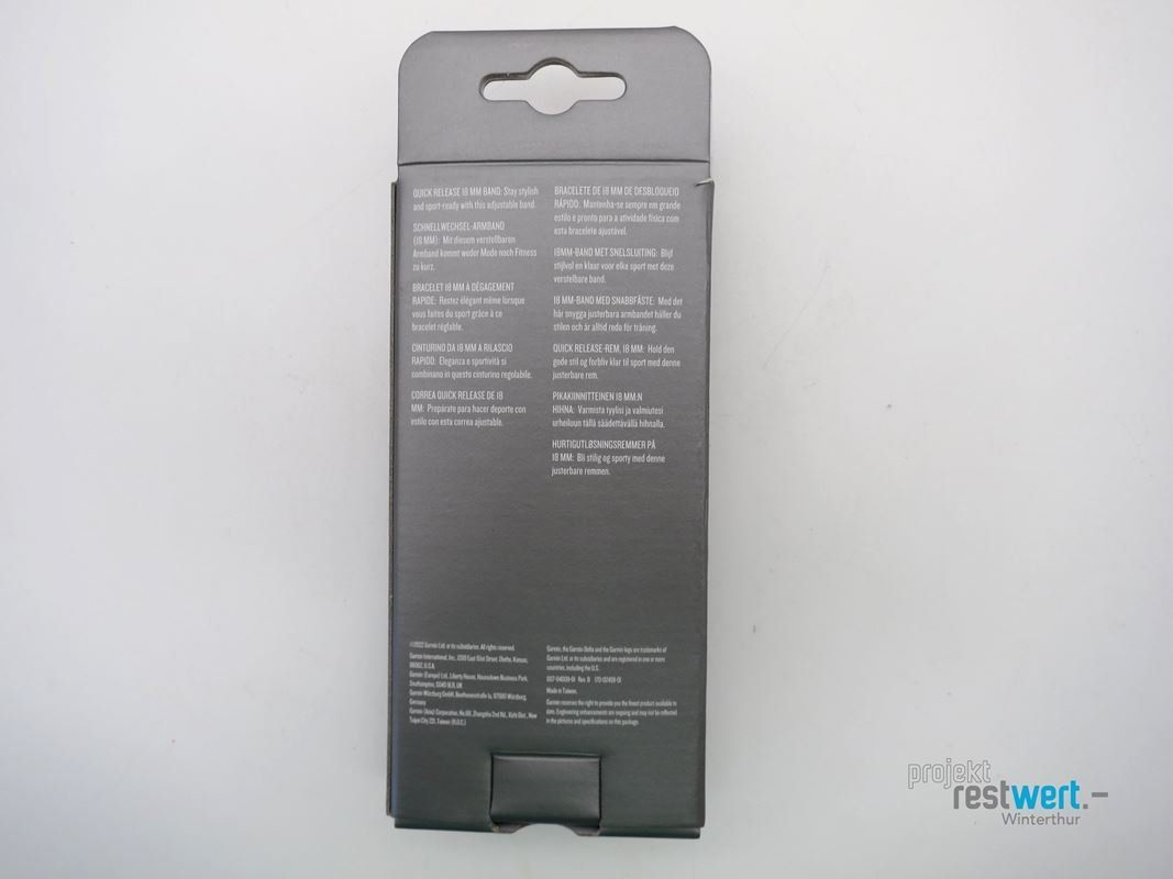 Armbänder & -reifen: GARMIN Quick Release Uhr Armband – Neu (gemäss Beschreibung) aus Winterthur von Restwert_Winterthur 2