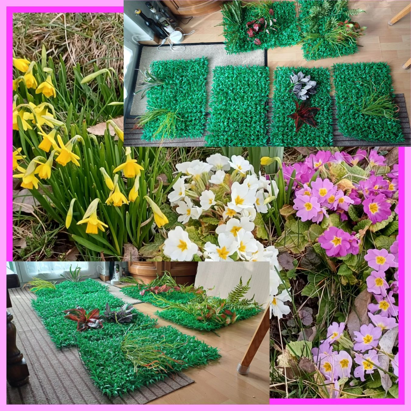 Alle Dekorationen: DécorationFlor(6pce+dekor)oder Grüner Rassen-Teppich Balkon! – Neu (gemäss Beschreibung) aus Payerne von jea_m6nb 7